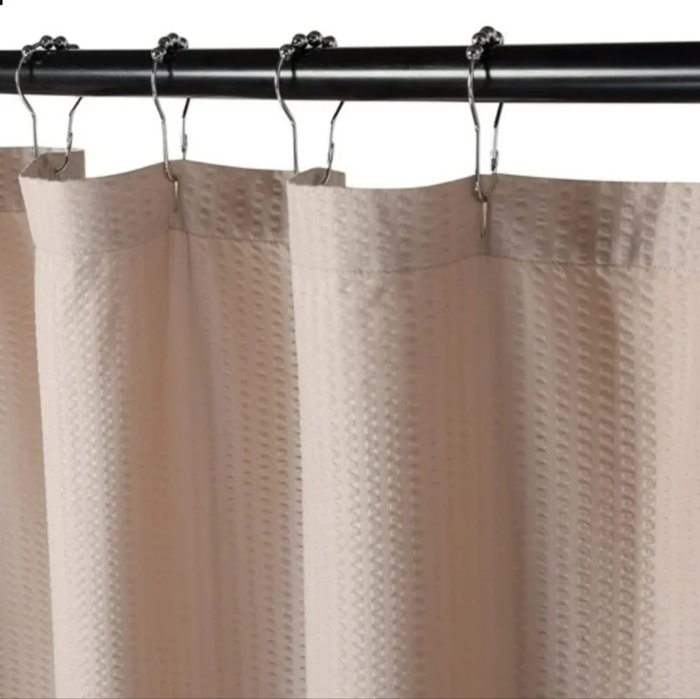 New with tags! Elegant Microfiber Taupe Shower Curtain 72 x 96